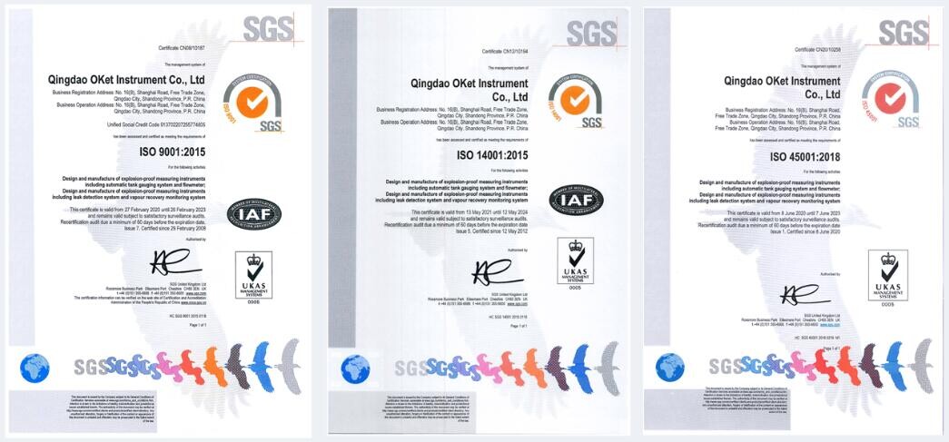 OKet successfully passed certification audit