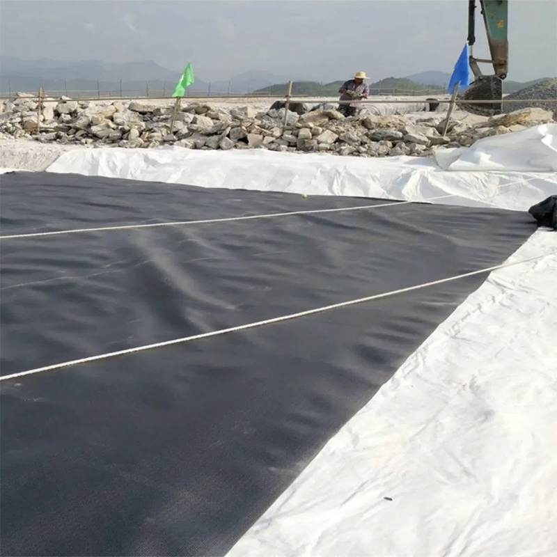 Composite Geomembrane with Geotextile (1+2)