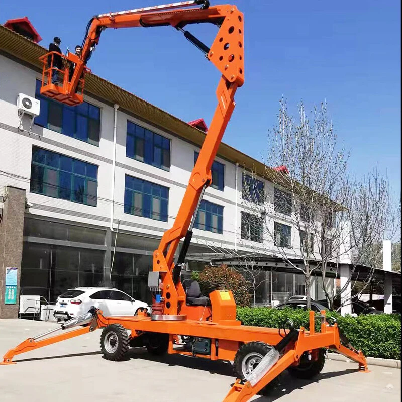 Electric hydraulic boom test lift