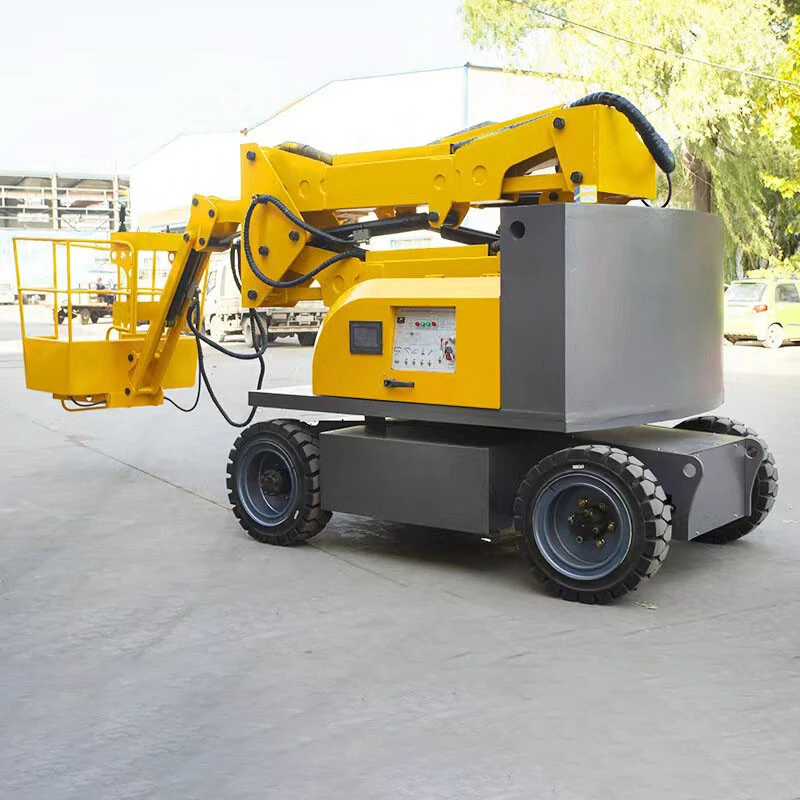 Automatic articulated boom lift