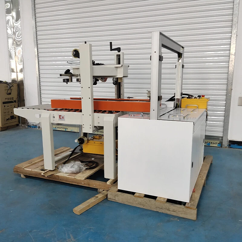 Automatic explosion-proof baler