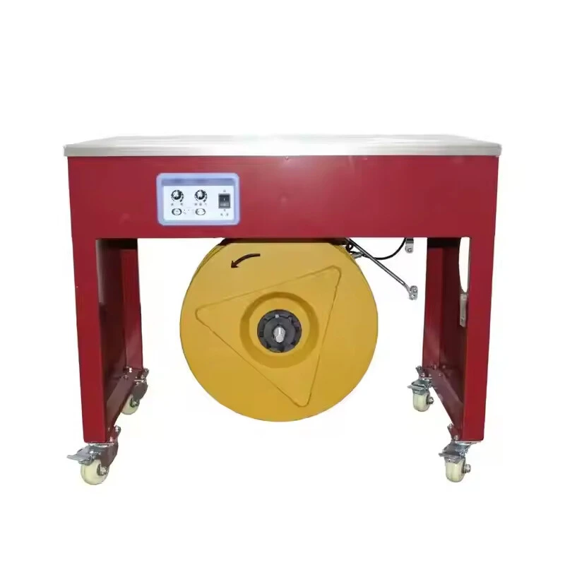 Semi-automatic strapping machine