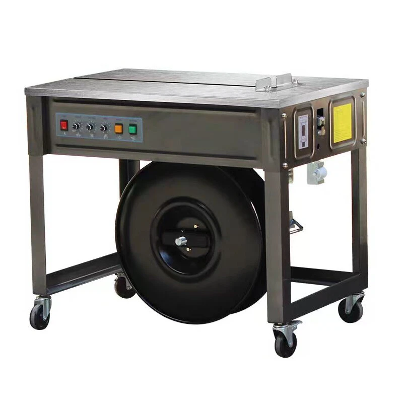 Semi-automatic strapping machine