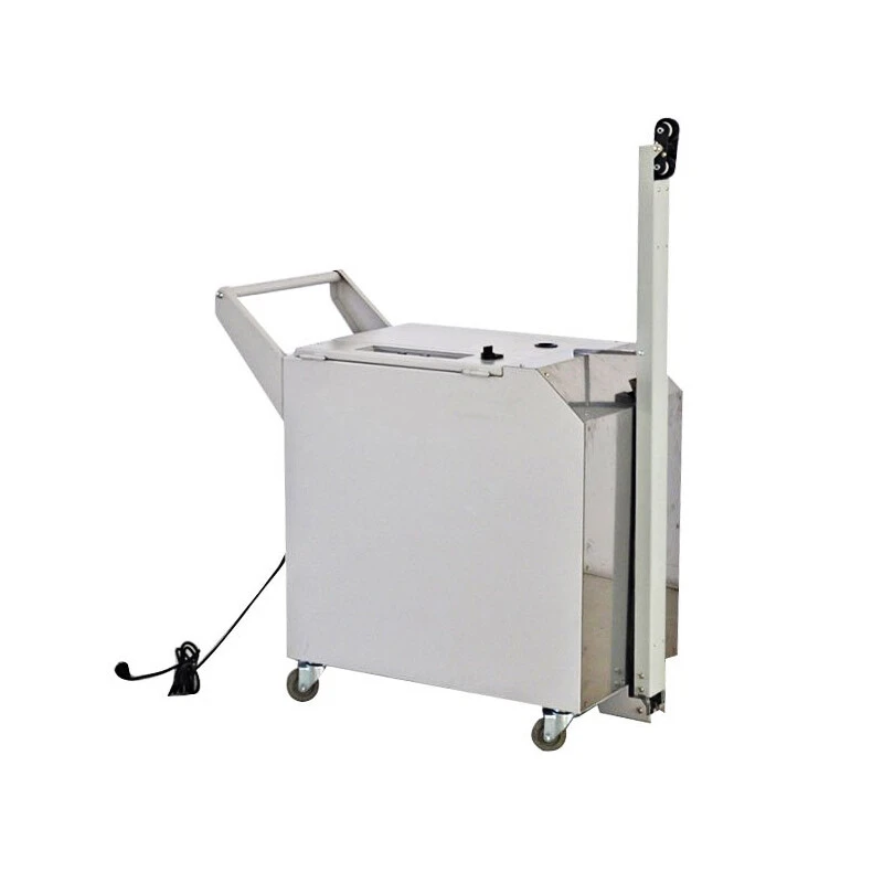 Semi-automatic pallet strapping machine