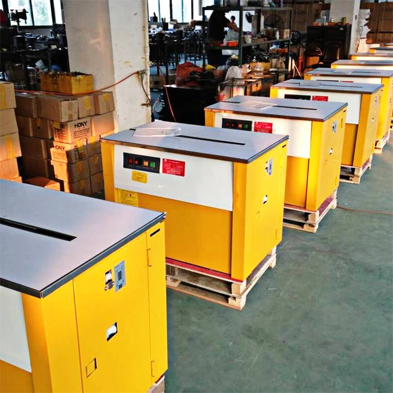 High platform semi-automatic baling machine