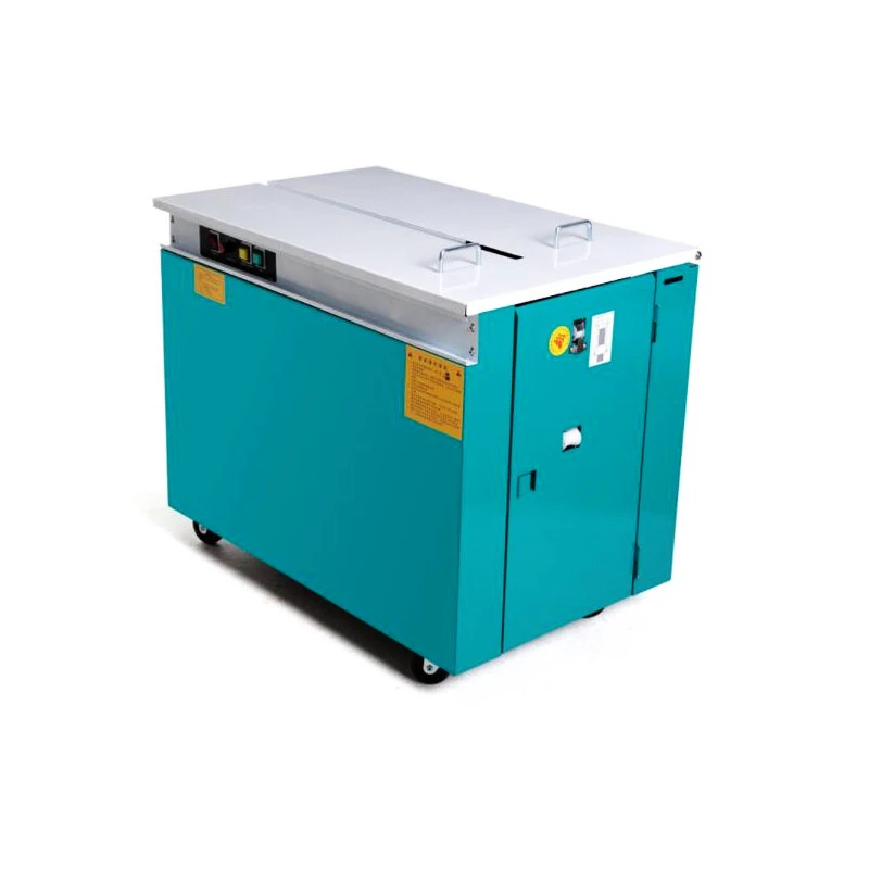 High platform semi-automatic baling machine