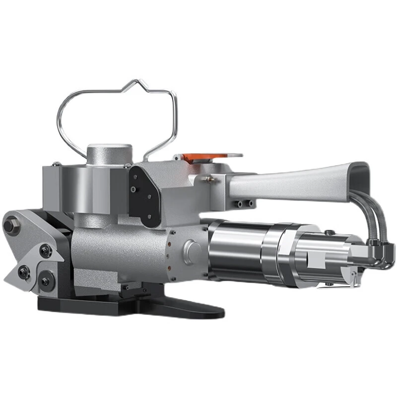 Portable pneumatic baler