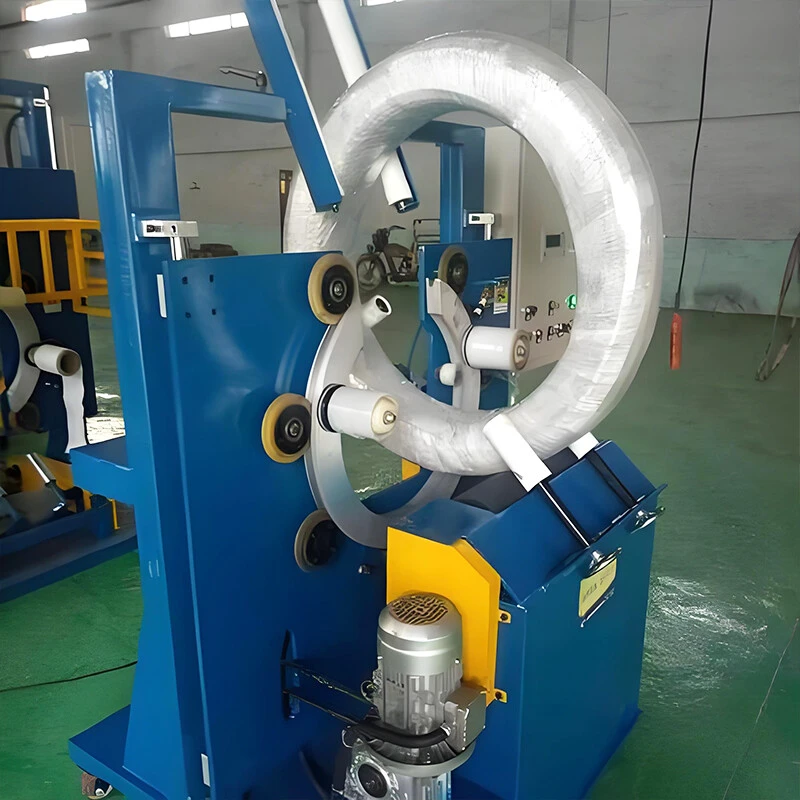 Steel belt entangle Around machine