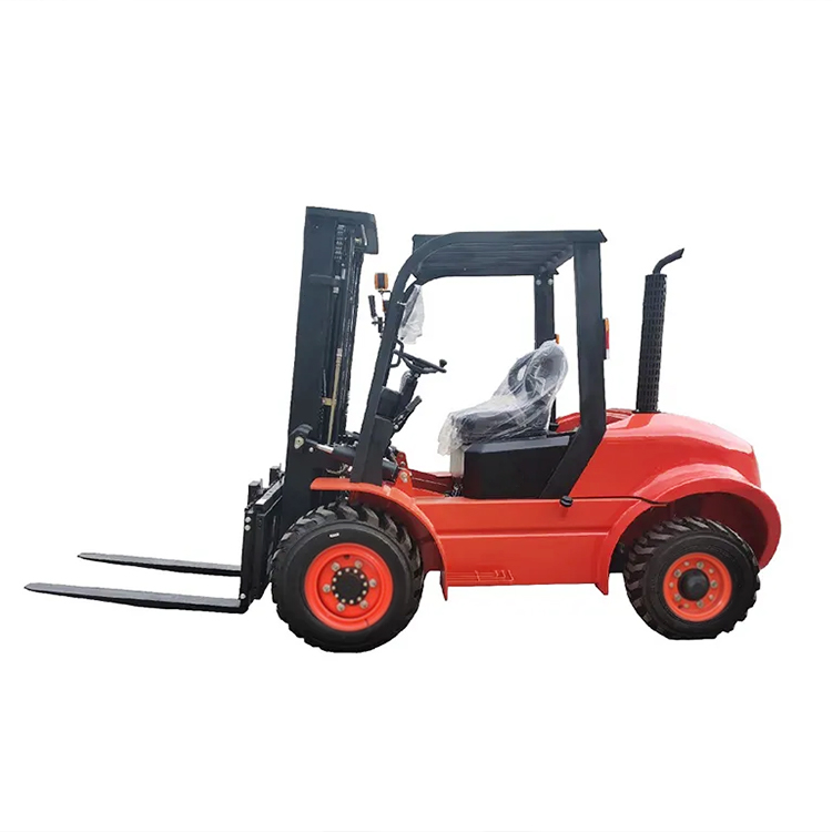 4Ton 4x4 4WD Rough Terrian Forklift Truck
