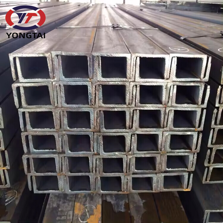 Galvanized rolled profile perforated c8x11.5 light gauge standard sizes price 150 mm u steel channel