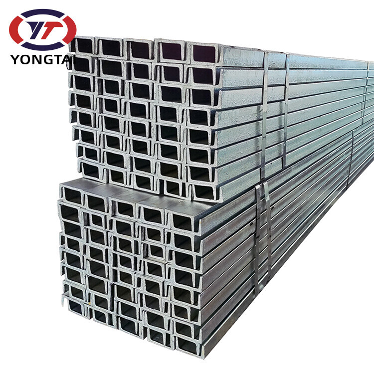Steel muiti channel beam q345b horizontal galvanized steel c channel c shaped steel channels