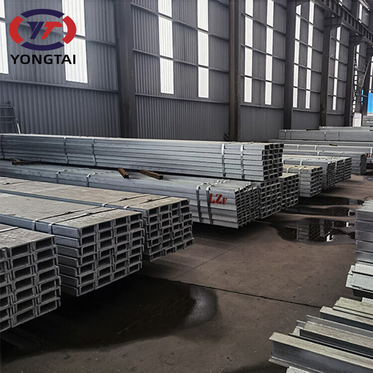 Steel muiti channel beam q345b horizontal galvanized steel c channel c shaped steel channels