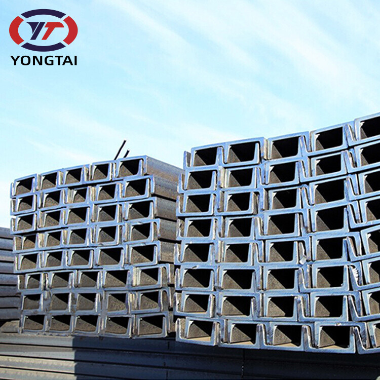 Steel muiti channel beam q345b horizontal galvanized steel c channel c shaped steel channels