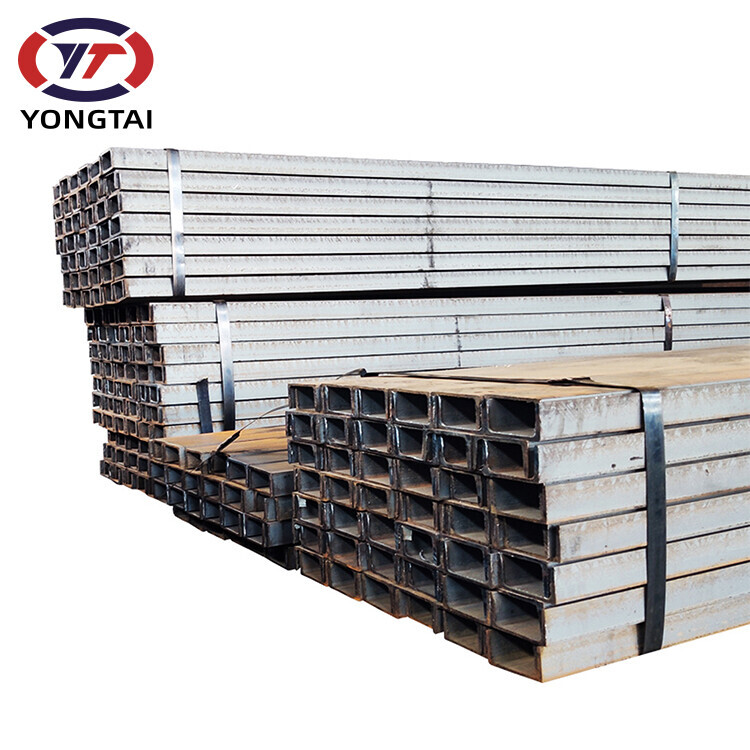Steel muiti channel beam q345b horizontal galvanized steel c channel c shaped steel channels