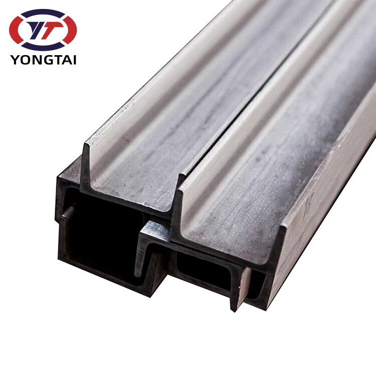 Galvanized steel channels scrap u channel steel beam galvanized lightweight hat channel steel