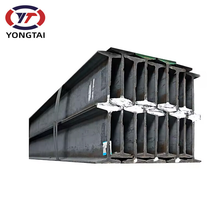 China Suppliers Construction I Beam Ss400 Astm A36 H Section Hot Rolled Iron Carbon Mild Black Galvanized Steel H-Beam