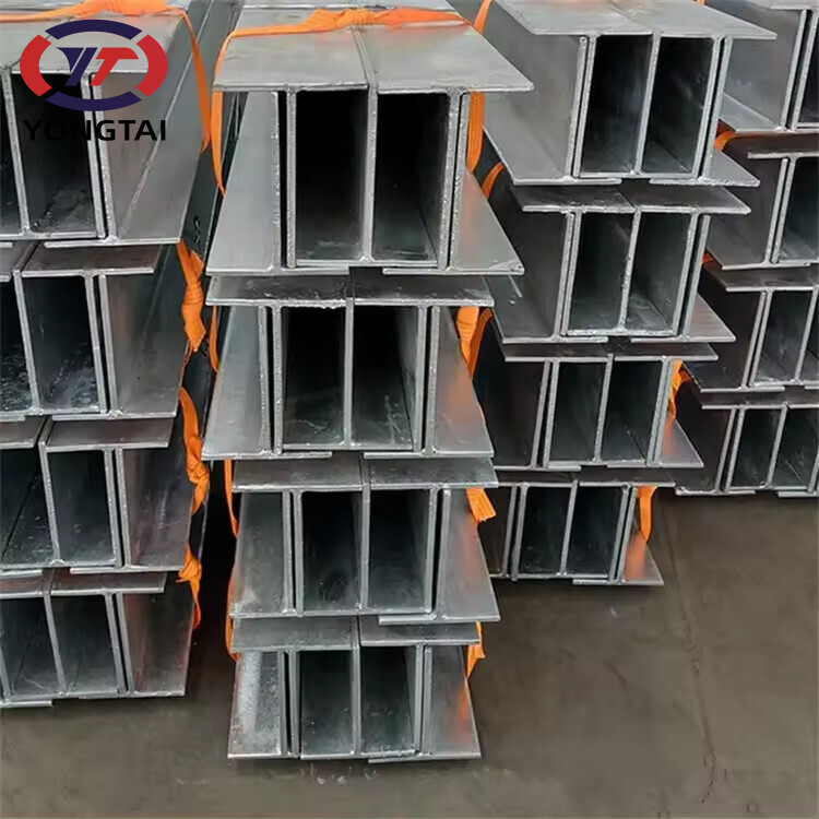 China Suppliers Construction I Beam Ss400 Astm A36 H Section Hot Rolled Iron Carbon Mild Black Galvanized Steel H-Beam