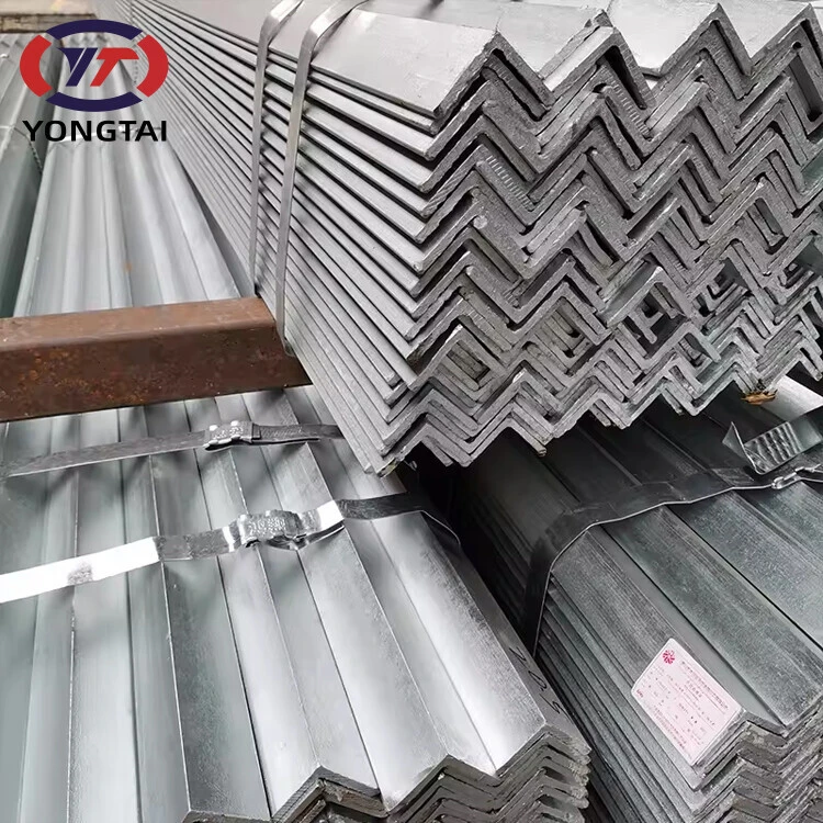Factory Hot Dipped Hot Gi Galvanized Galvanized Steel Slot Angle Bar Profile Steel Anglets Building Industrial