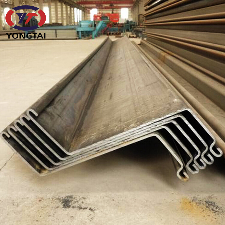 z section u shape larssen wharf steel sheet pile