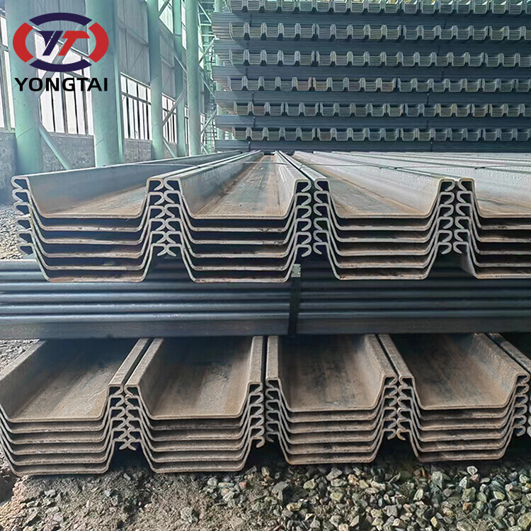 Z dimension cold formed sheet pile