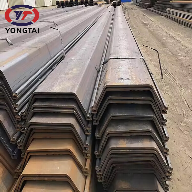 Z dimension cold formed sheet pile