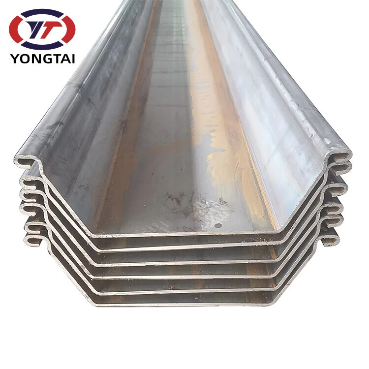Z dimension cold formed sheet pile