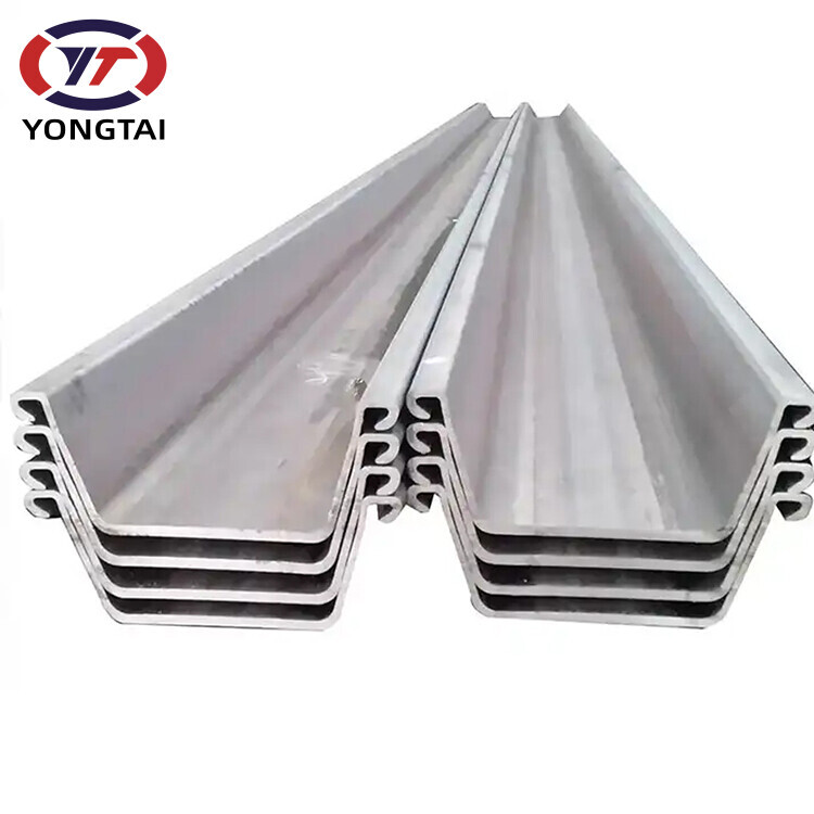 Z dimension cold formed sheet pile