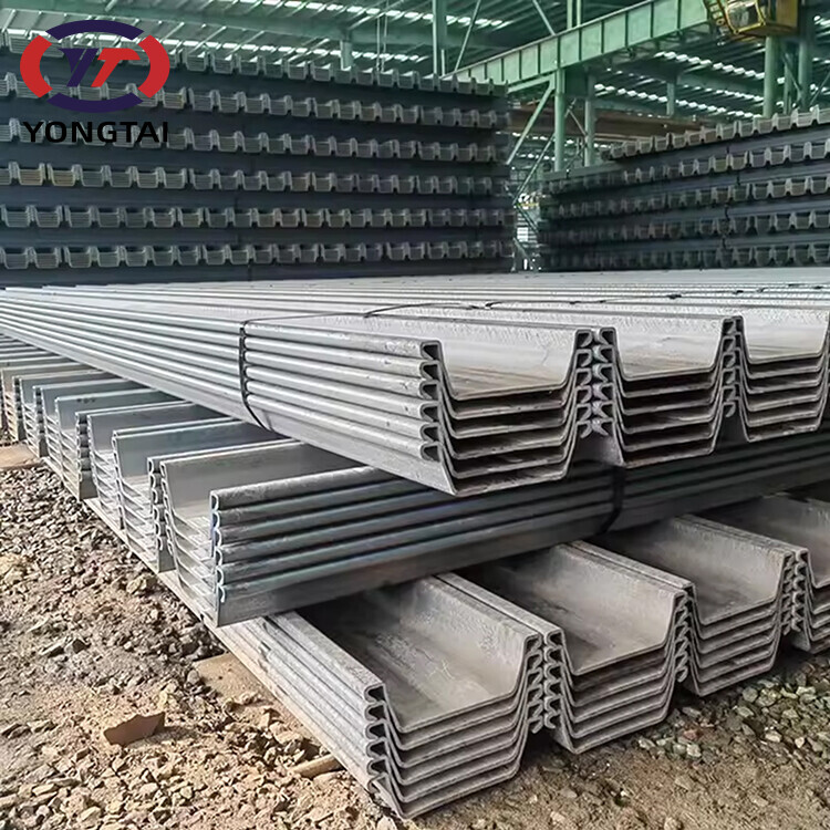 Biggest China hot rolled steel sheet piling for sale supplier