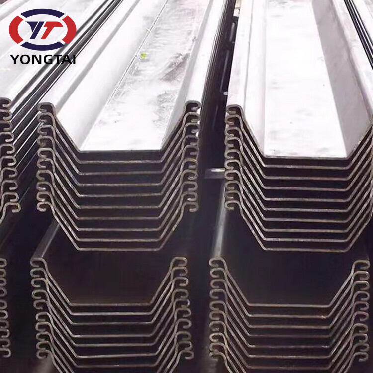 Biggest China hot rolled steel sheet piling for sale supplier
