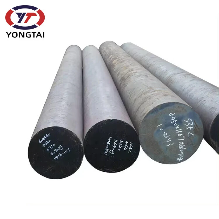 China factory supply hihg quality C20 SCM440 110mm 160mm 180mm Carbon Steel Bar sae 1045 flat round bars