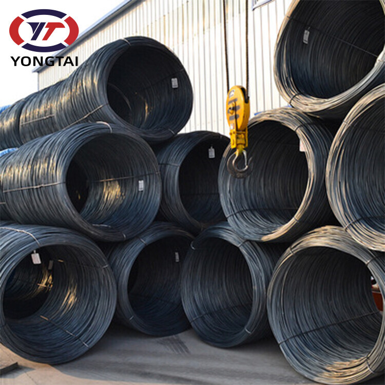 high carbon spring steel wire carbon steel wire rods Factory price sales 3mm 4mm SAE1008 steel wire rods for nails