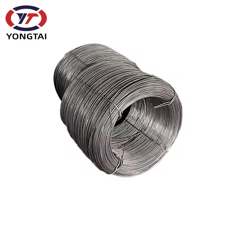 high carbon spring steel wire carbon steel wire rods Factory price sales 3mm 4mm SAE1008 steel wire rods for nails