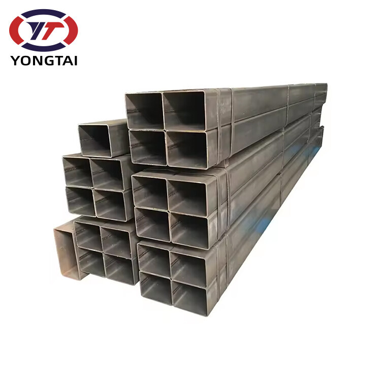 Best price 4x4 black carbon steel square tube 1.5mm thick 60x60 hollow carbon steel square tube customized