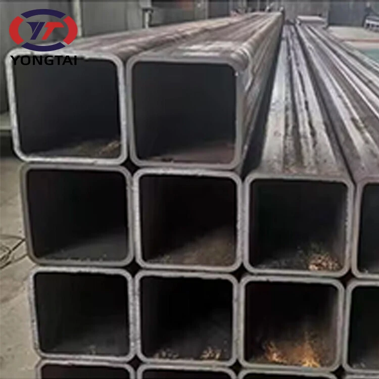 Best price 4x4 black carbon steel square tube 1.5mm thick 60x60 hollow carbon steel square tube customized