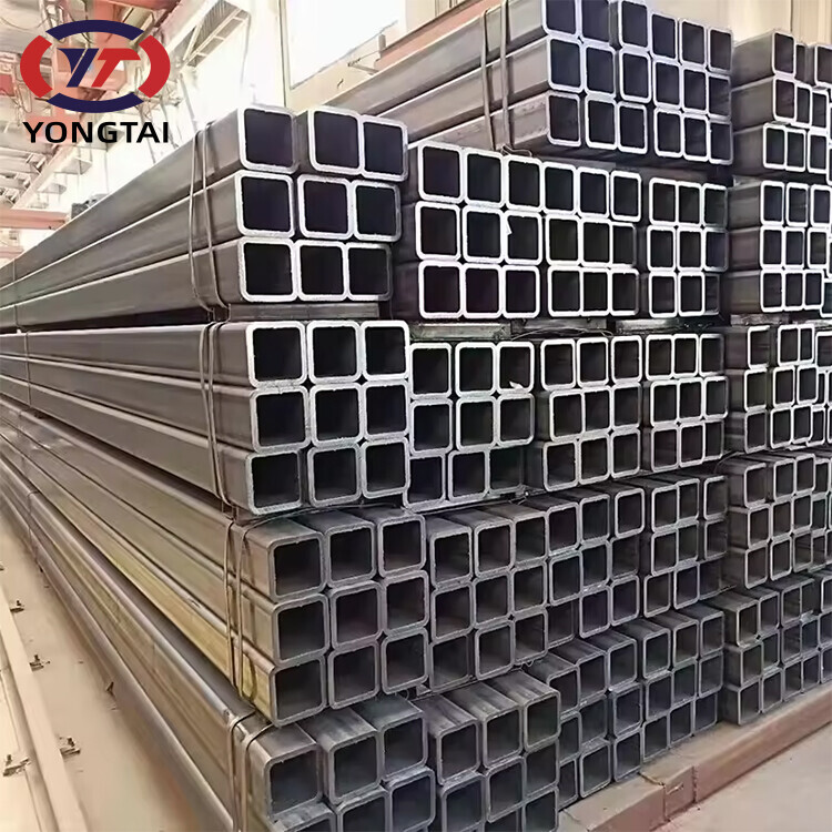 Square tube carbon steel pipe SHS 20x20 50x50 square section hollow carbon steel pipe for building structures