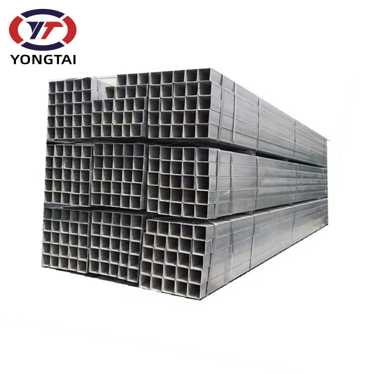 Square tube carbon steel pipe SHS 20x20 50x50 square section hollow carbon steel pipe for building structures