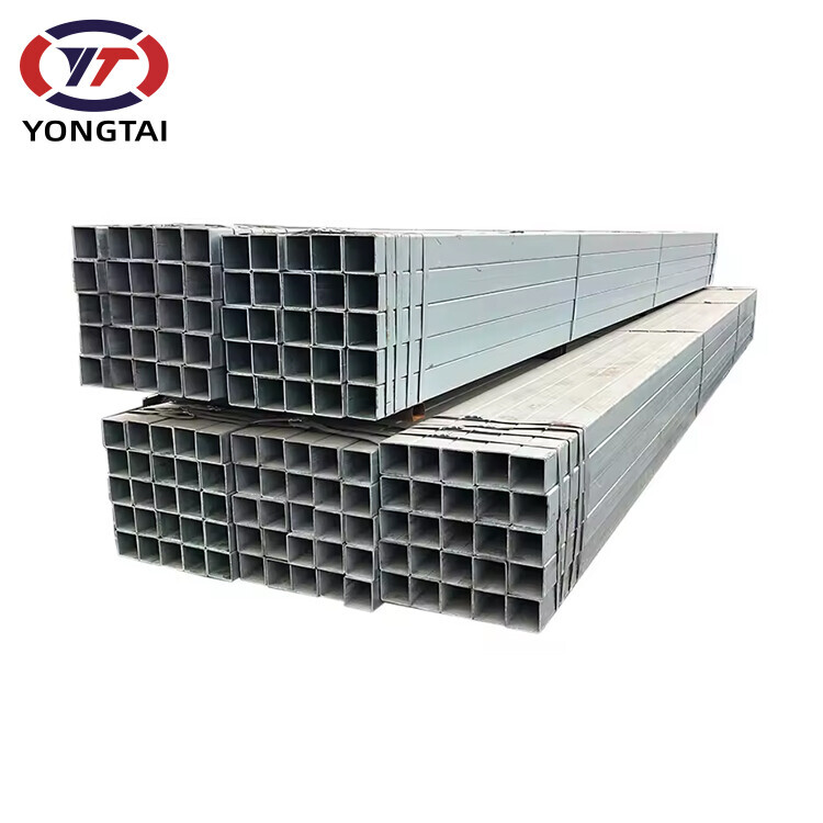 Square tube carbon steel pipe SHS 20x20 50x50 square section hollow carbon steel pipe for building structures