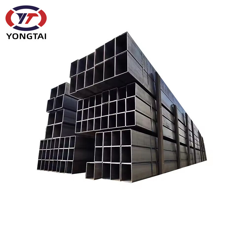 Square tube carbon steel pipe SHS 20x20 50x50 square section hollow carbon steel pipe for building structures