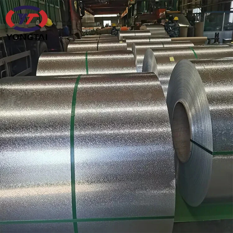 DX51D DX52D DX53D DX54D S220GD SGCC A653 Galvanized Steel Coils Slightly Passivation Treatment Cutting Sheets Saso Certified