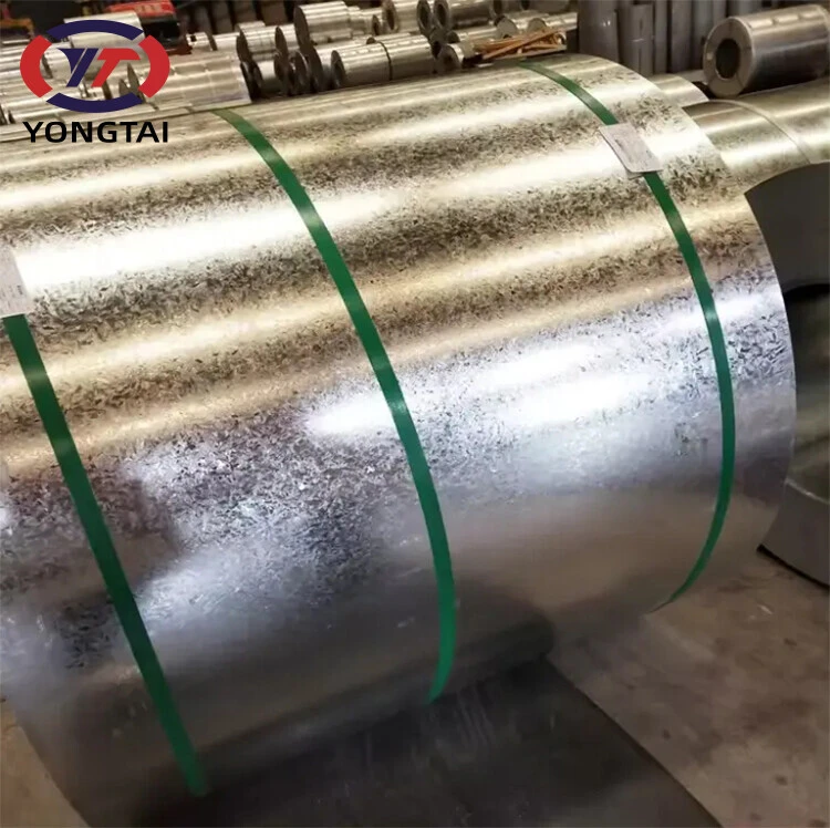 DX51D DX52D DX53D DX54D S220GD SGCC A653 Galvanized Steel Coils Slightly Passivation Treatment Cutting Sheets Saso Certified