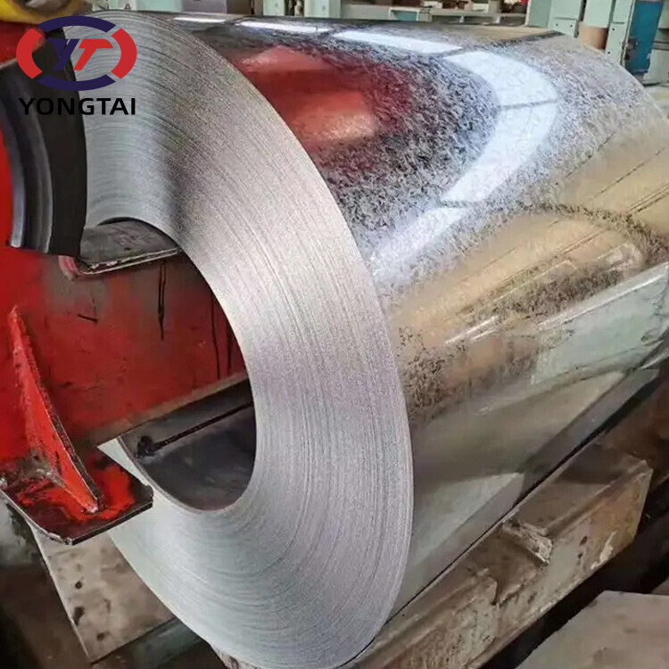 Factory Raw Material Zinc Coated Steel coil z75 g275 dx51d dx52d Galvanized Steel Coil