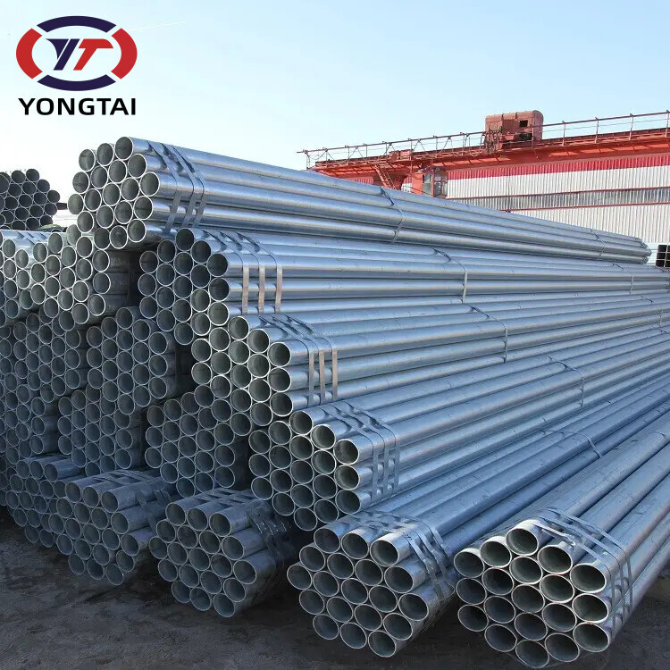 Hot dipped galvanized round steel pipe/gi pipe pre galvanized steel pipe galvanised tube