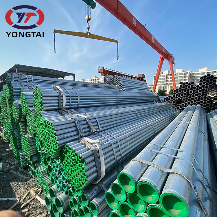 Hot dipped galvanized round steel pipe/gi pipe pre galvanized steel pipe galvanised tube
