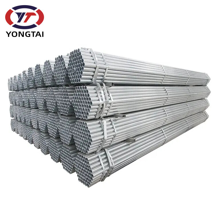 Hot dipped galvanized round steel pipe/gi pipe pre galvanized steel pipe galvanised tube