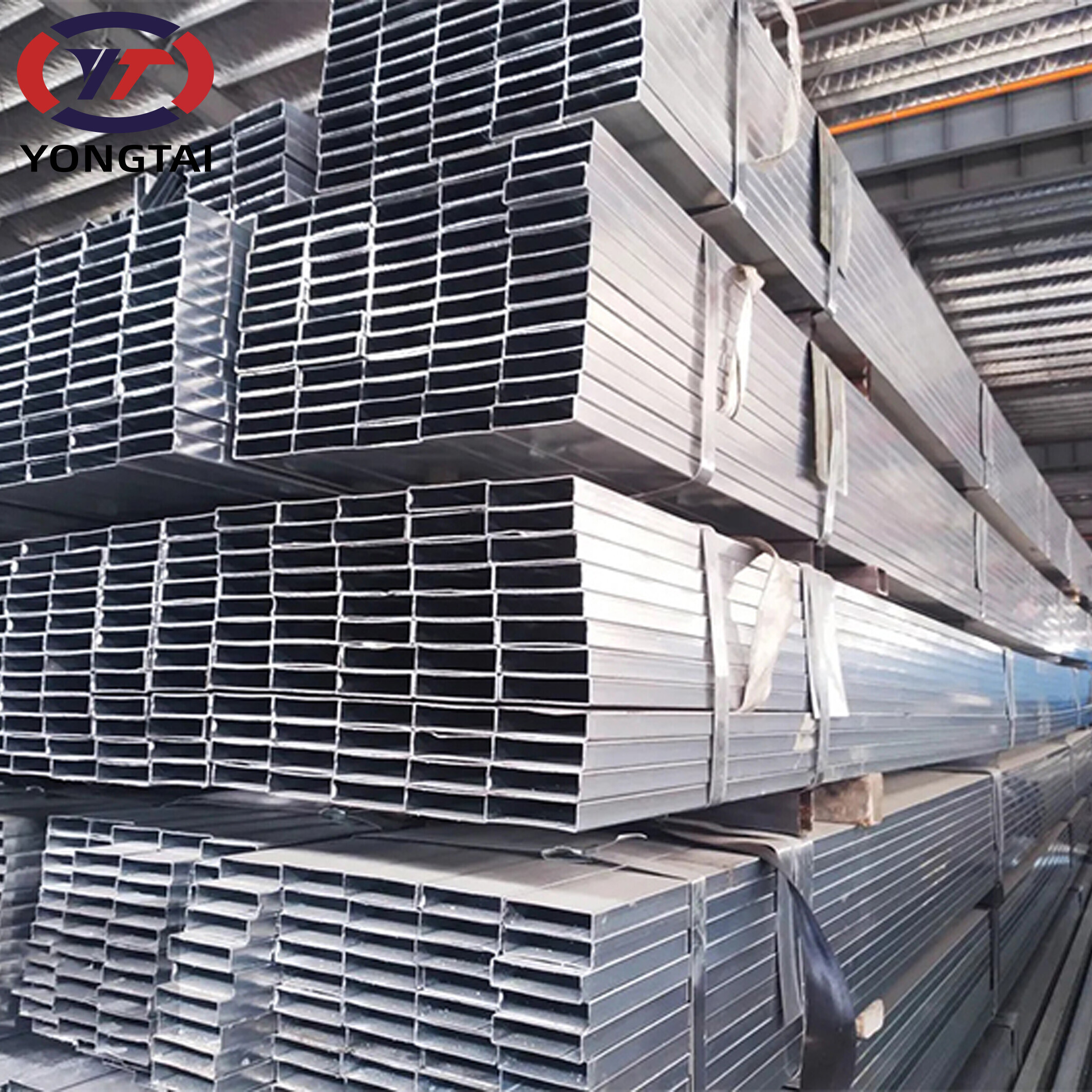 Hot Dipped Galvanized Steel Square Tube/ Rectangular Steel Pipe