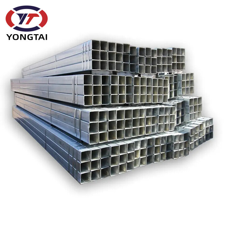 High quality 40x40x2.5 galvanized square tube weight cold formed rectangular steel tube