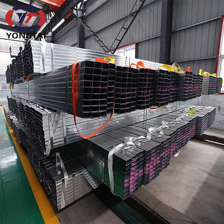 High quality 40x40x2.5 galvanized square tube weight cold formed rectangular steel tube