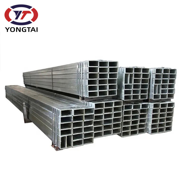 High quality 40x40x2.5 galvanized square tube weight cold formed rectangular steel tube