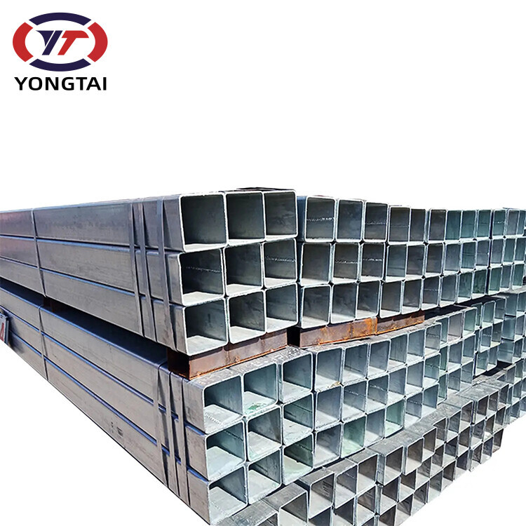 Factory Supply A36 A53 Q195 Zinc Coated Gi Rectangle Pipe Galvanized Square Tube