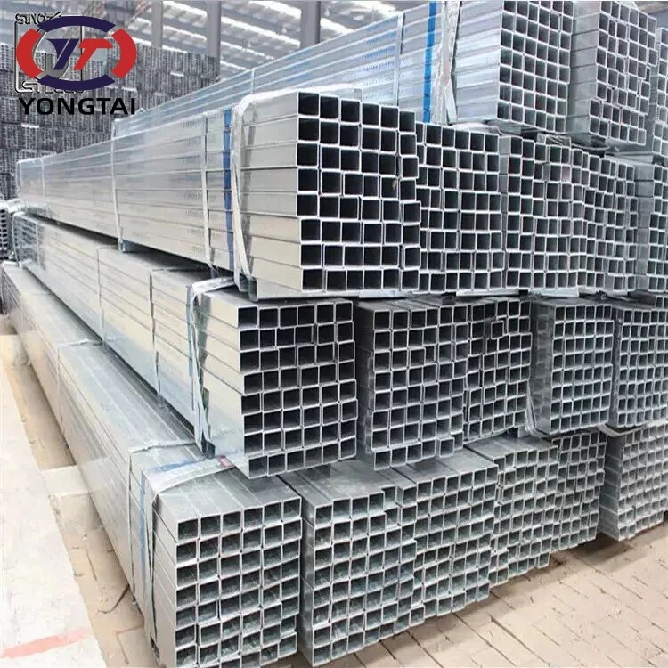 High Quality Galvanized Square And Rectangular Steel Pipes And Tubes